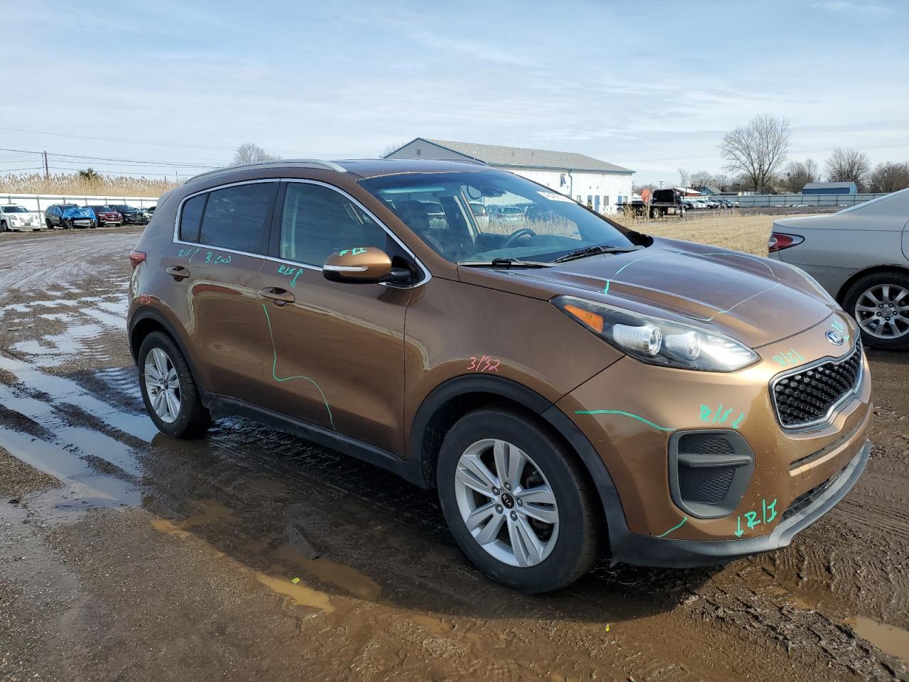2018 KIA Sportage VIN KNDPM3AC5J7321246 Copart auction photo, minor dent/scratches damage thumbnail 4