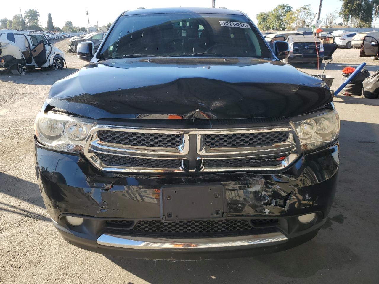 2013 Dodge Durango VIN 1C4RDHDG3DC665240 Copart auction photo, front end damage thumbnail 5
