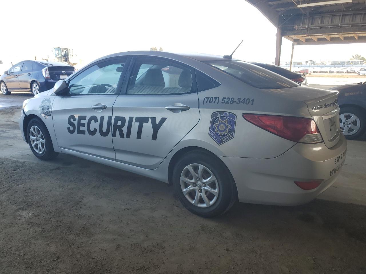 2014 Hyundai Accent VIN KMHCT4AE9EU714310 Copart auction photo, front end / all over damage thumbnail 2