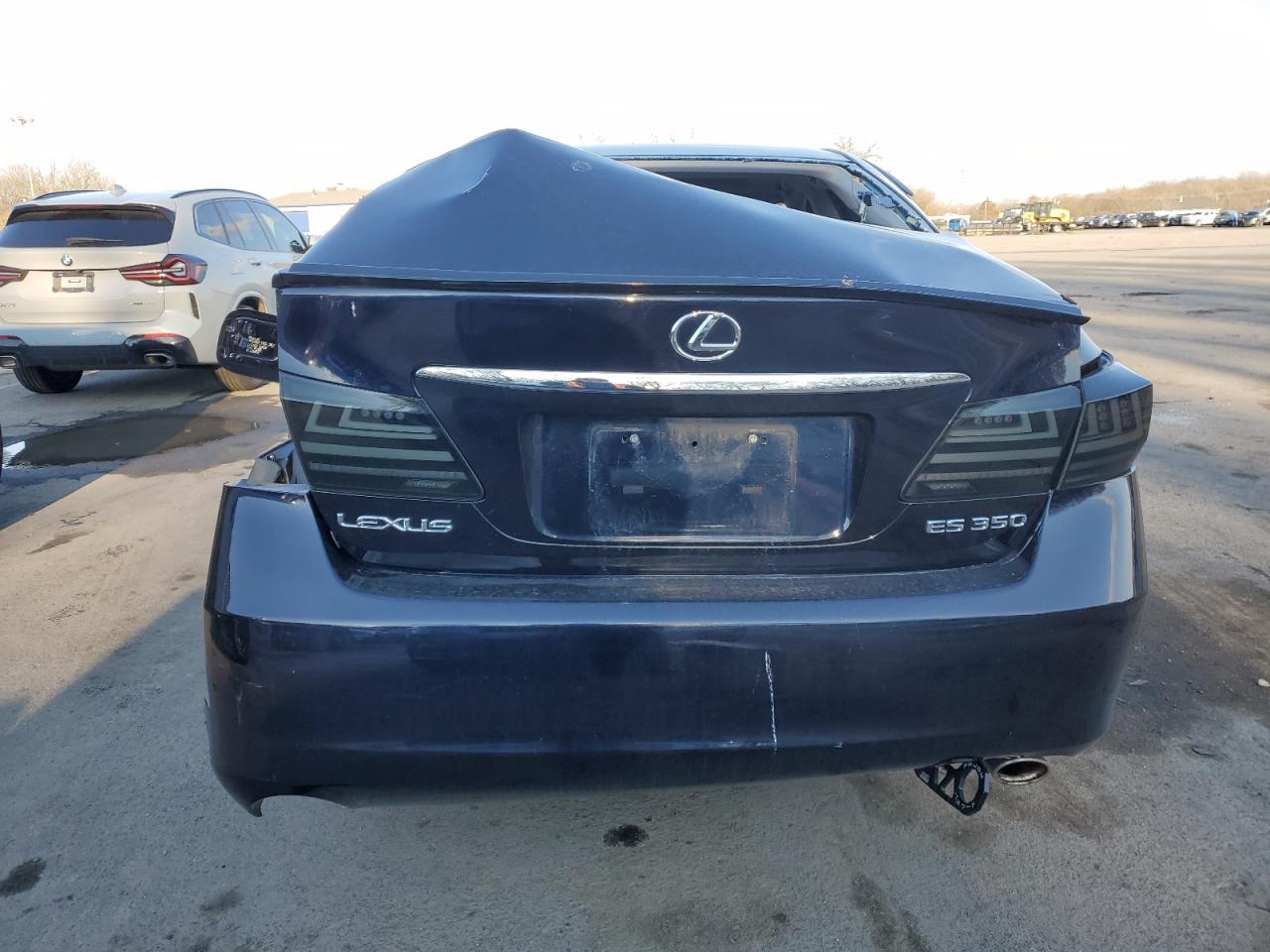 2008 Lexus ES VIN JTHBJ46G582176848 Copart auction photo, rear end / side damage thumbnail 6