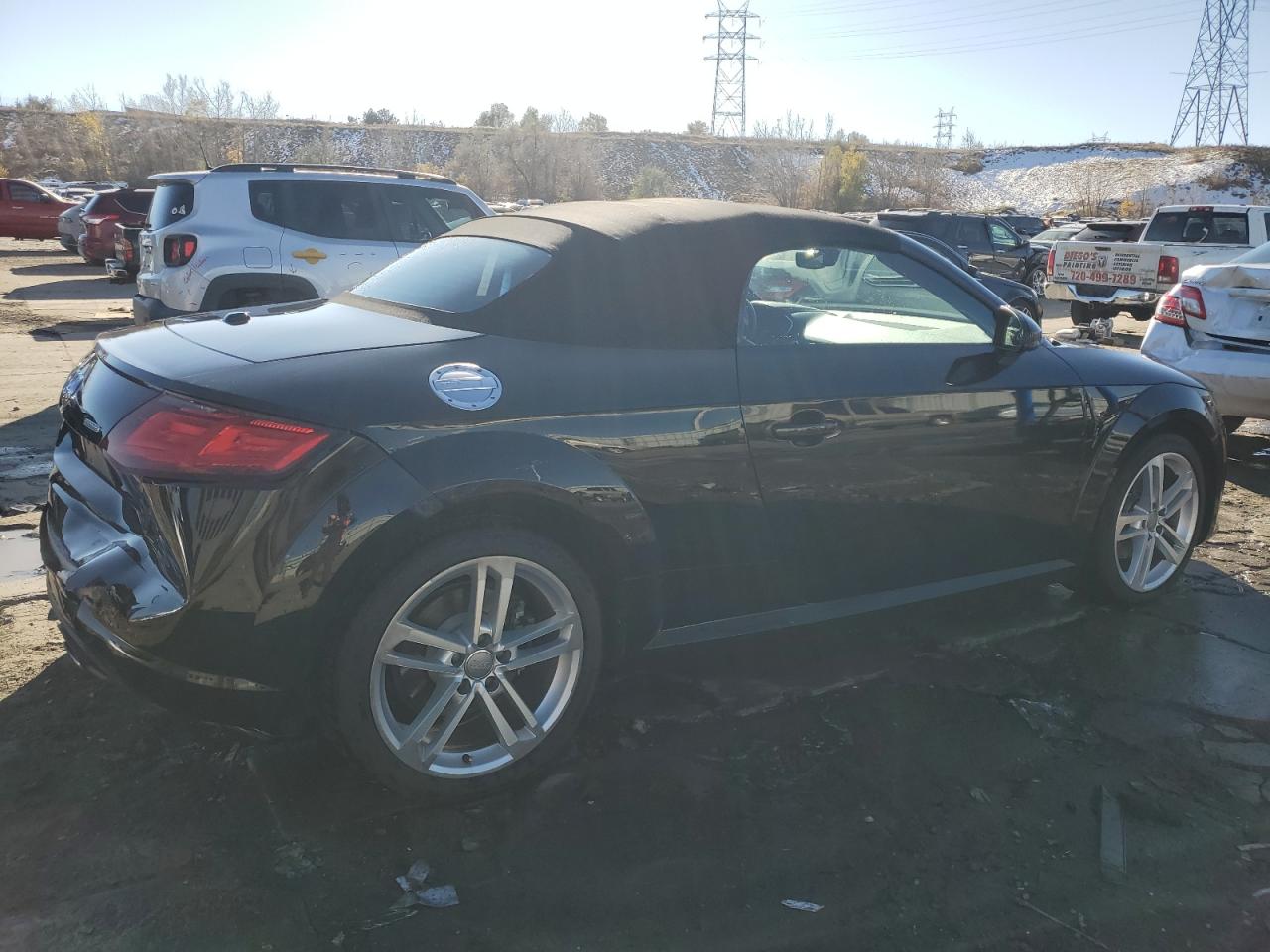 2017 Audi TT VIN TRUT5CFV9H1002294 Copart auction photo, rear end damage thumbnail 3