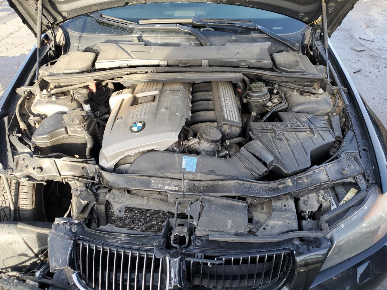 2006 BMW 3er VIN WBAVD33536KV61953 Copart auction photo, front end / rear end damage thumbnail 11