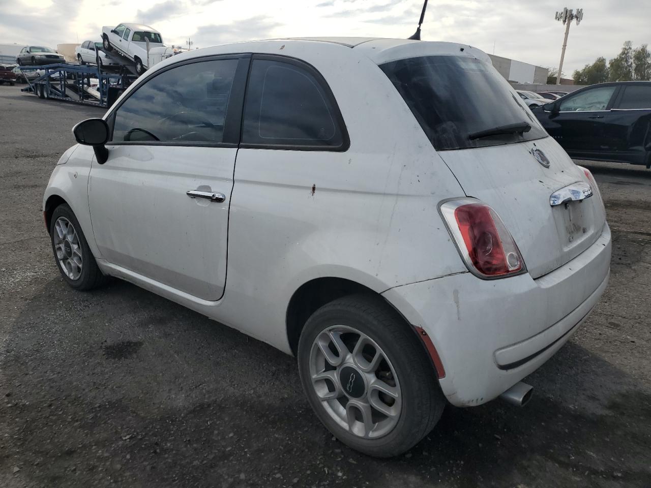 2013 Fiat 500 VIN 3C3CFFAR7DT544066 Copart auction photo, minor dent/scratches damage thumbnail 2