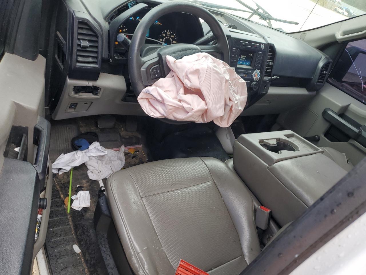 2017 Ford F-150 VIN 1FTMF1C8XHKD38822 Copart auction photo, front end damage thumbnail 8