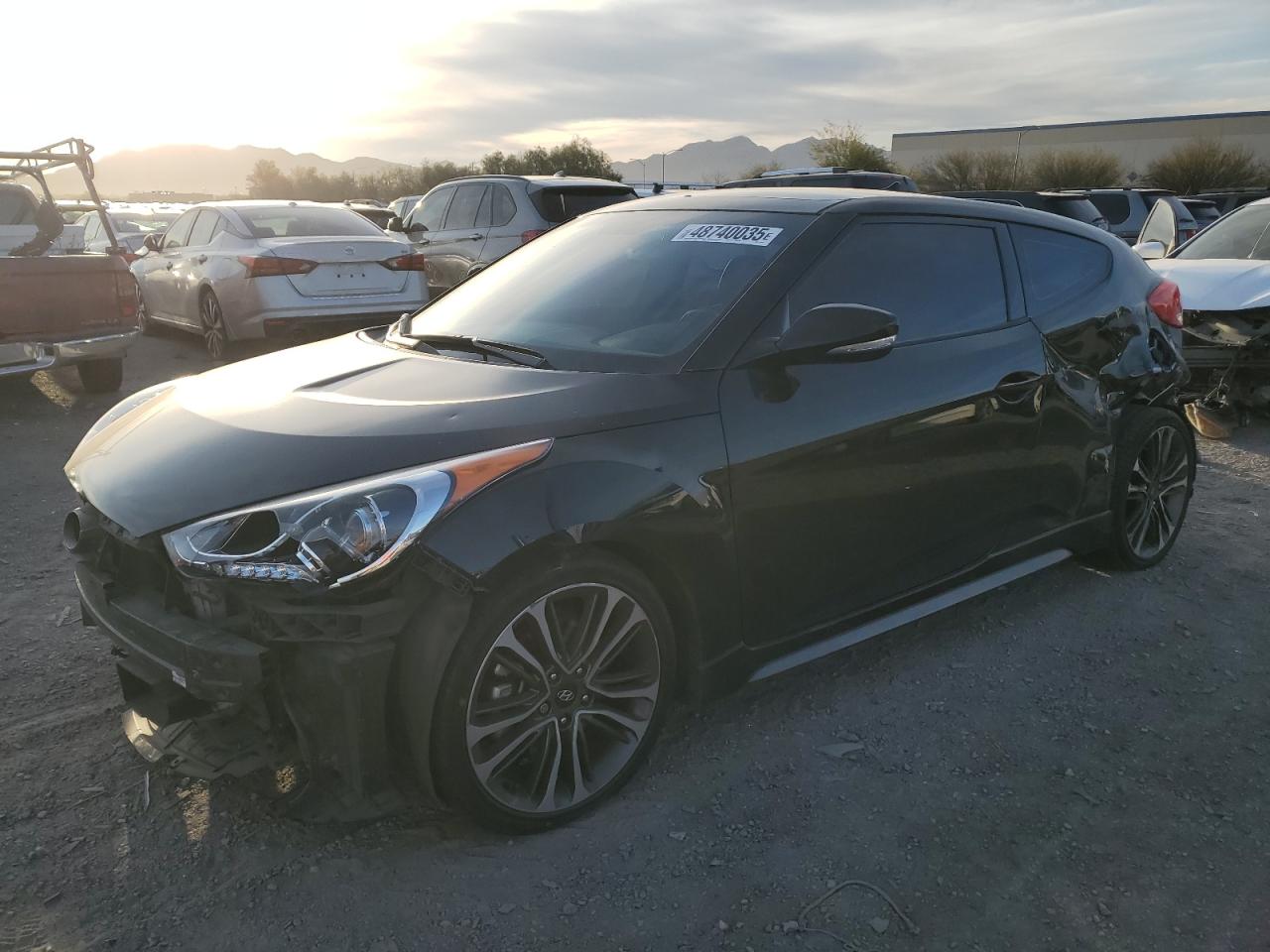 2017 Hyundai Veloster VIN KMHTC6AE2HU313035