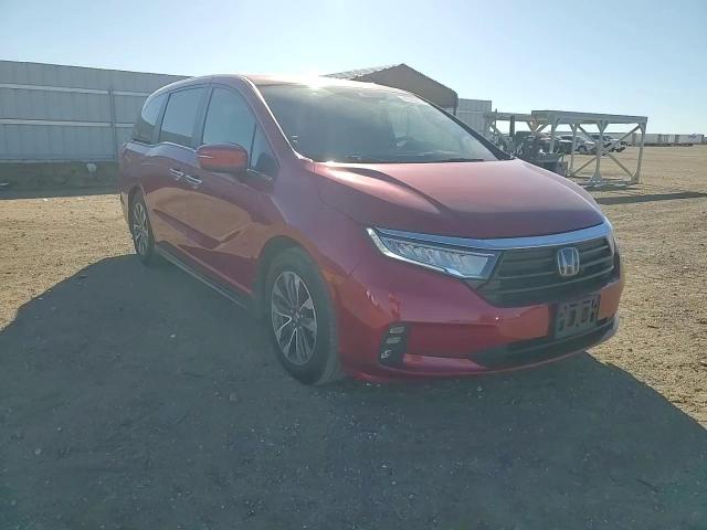 2022 Honda Odyssey VIN 5FNRL6H70NB062087 Copart auction photo, side / rear end damage thumbnail 11