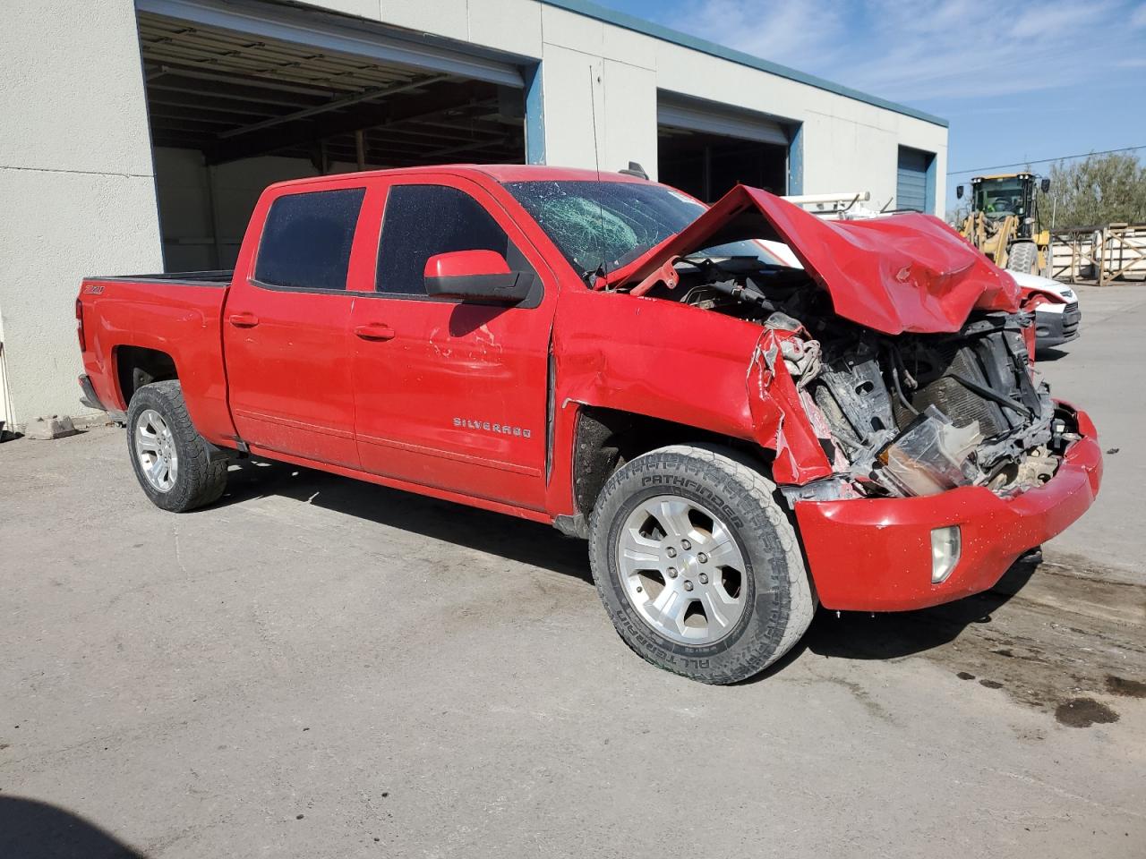 2016 Chevrolet Silverado VIN 3GCUKREC9GG159463 Copart auction photo, front end damage thumbnail 4