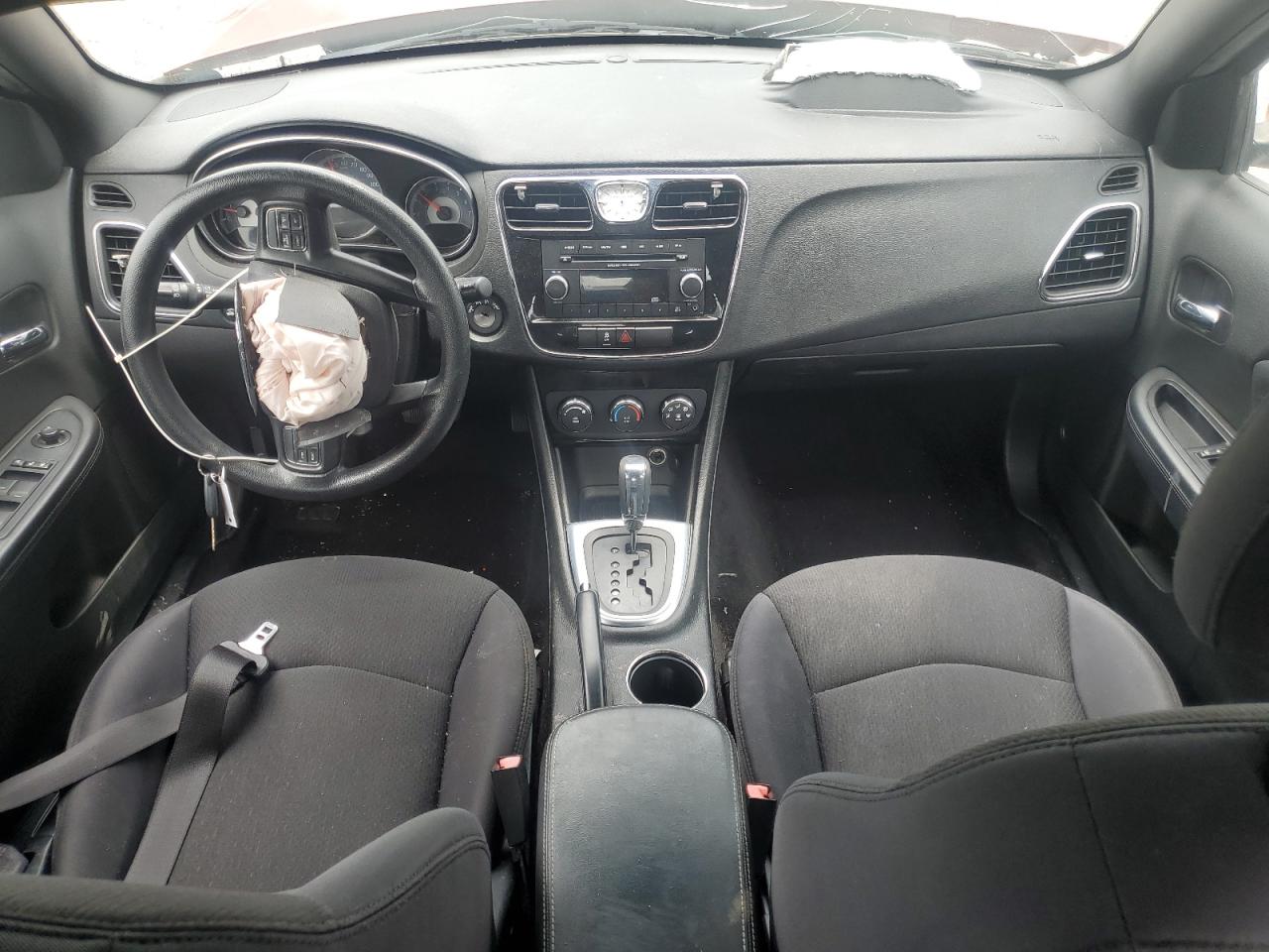 2014 Chrysler 200 VIN 1C3CCBAB8EN236927 Copart auction photo, front end damage thumbnail 8
