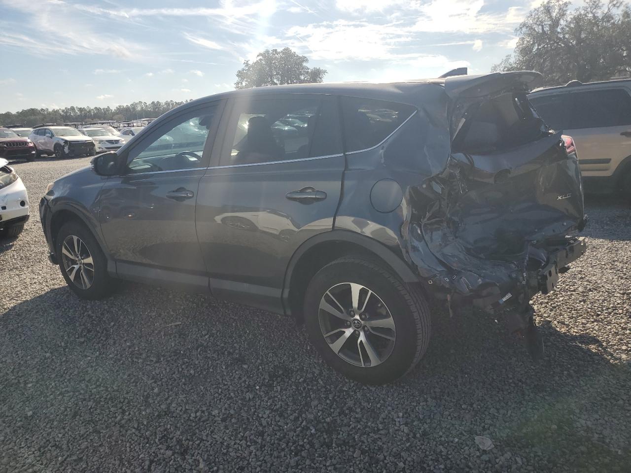 2018 Toyota RAV 4 VIN 2T3WFREV2JW481237 Copart auction photo, rear end / front end damage thumbnail 2