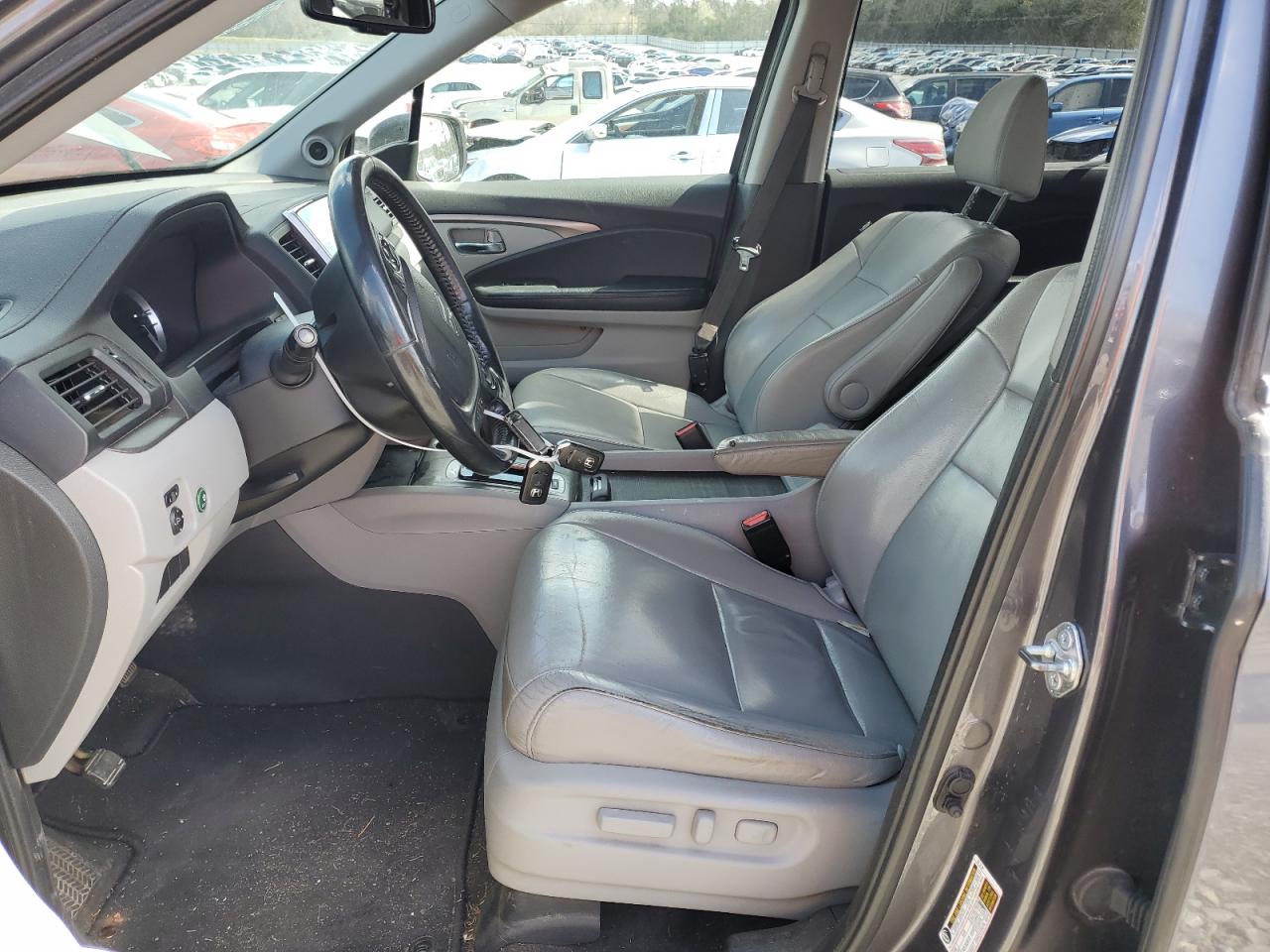 2017 Honda Pilot VIN 5FNYF5H75HB029412 Copart auction photo, top/roof / rear end damage thumbnail 7