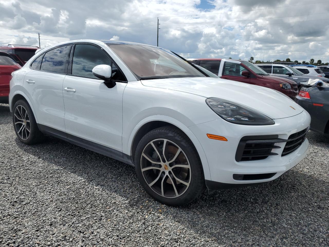 2021 Porsche Cayenne VIN WP1BB2AY1MDA46520 Copart auction photo, water/flood damage thumbnail 4