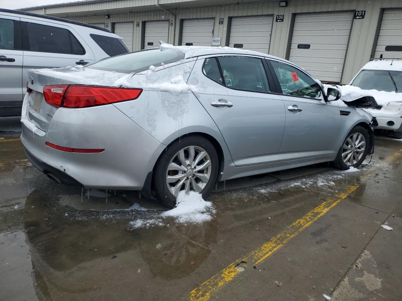 2015 KIA Optima VIN 5XXGN4A71FG433773 Copart auction photo, front end / mechanical damage thumbnail 3