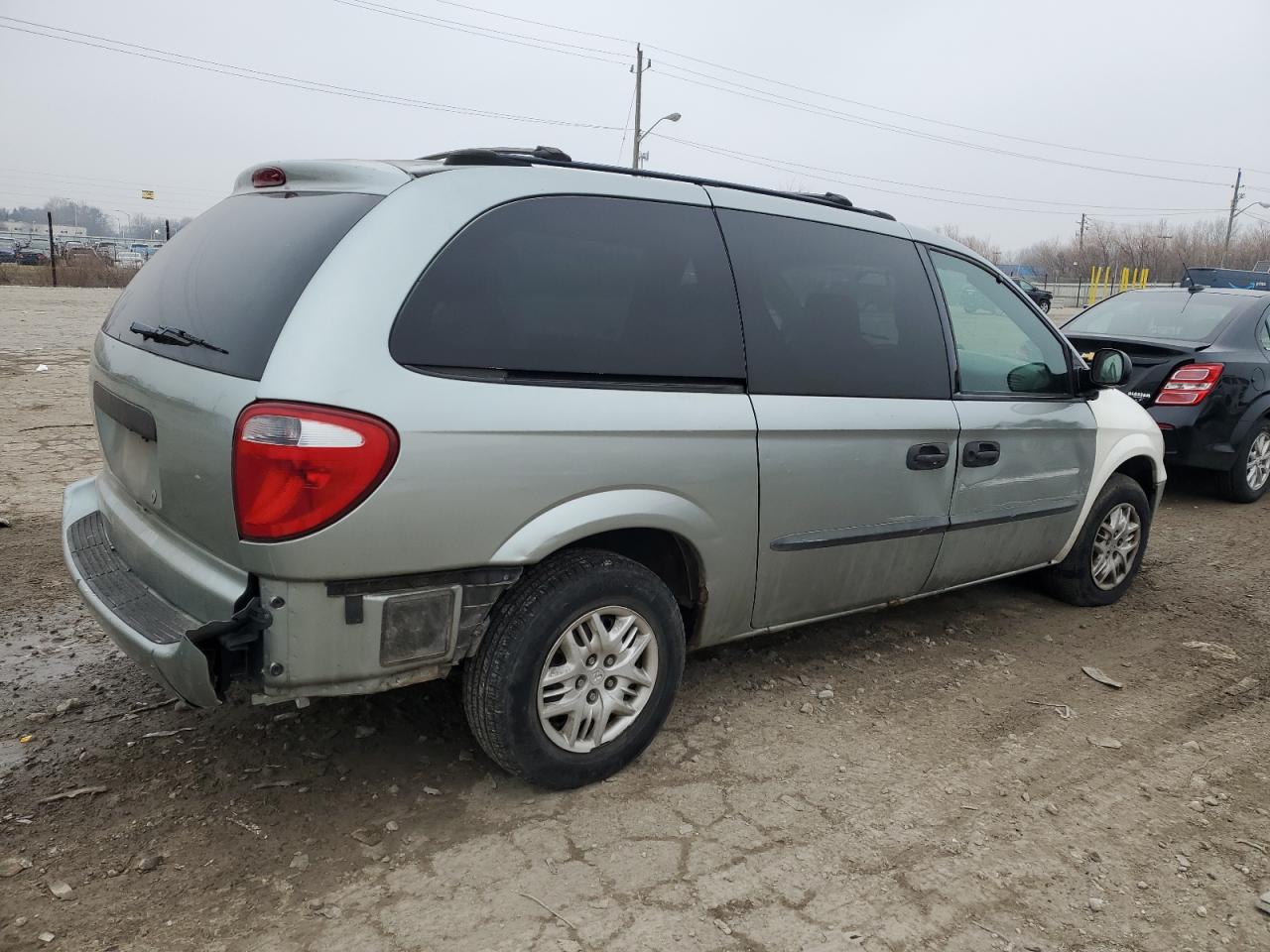 2004 Dodge Caravan VIN 1D4GP24R14B543305 Copart auction photo, all over / minor dent/scratches damage thumbnail 3