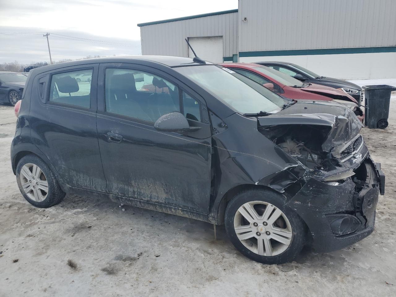2014 Chevrolet Spark VIN KL8CA6S99EC556217 Copart auction photo, front end damage thumbnail 4