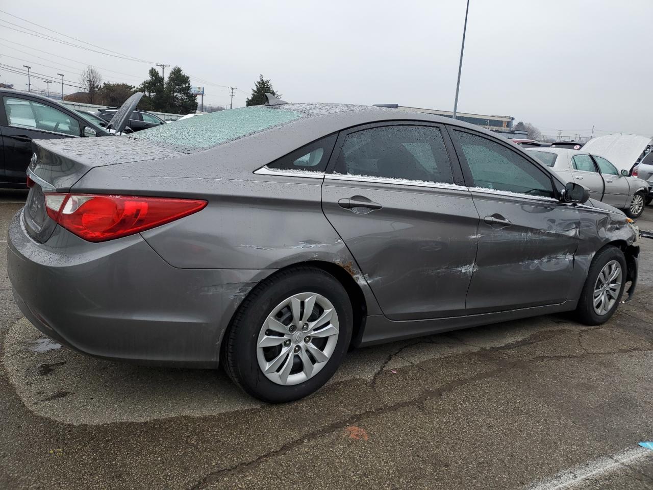 2011 Hyundai Sonata VIN 5NPEB4AC1BH032297 Copart auction photo, all over damage thumbnail 3