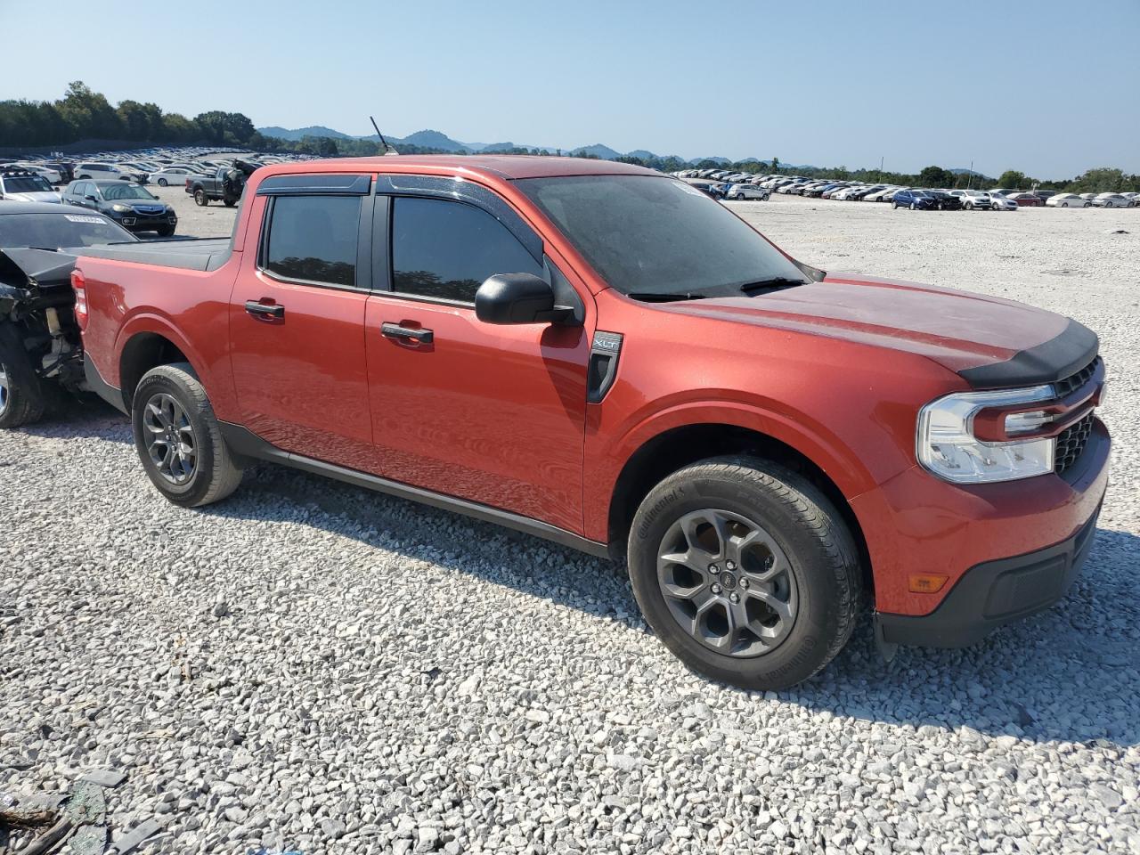 2022 Ford Maverick VIN 3FTTW8E90NRA73099 Copart auction photo, minor dent/scratches damage thumbnail 4