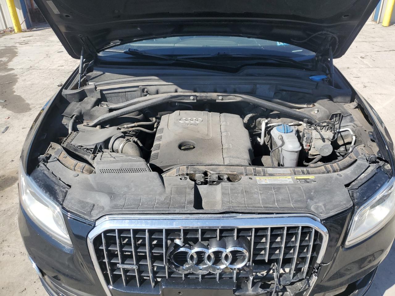 2017 Audi Q5 VIN WA1C2AFP5HA096936 Copart auction photo, front end damage thumbnail 12