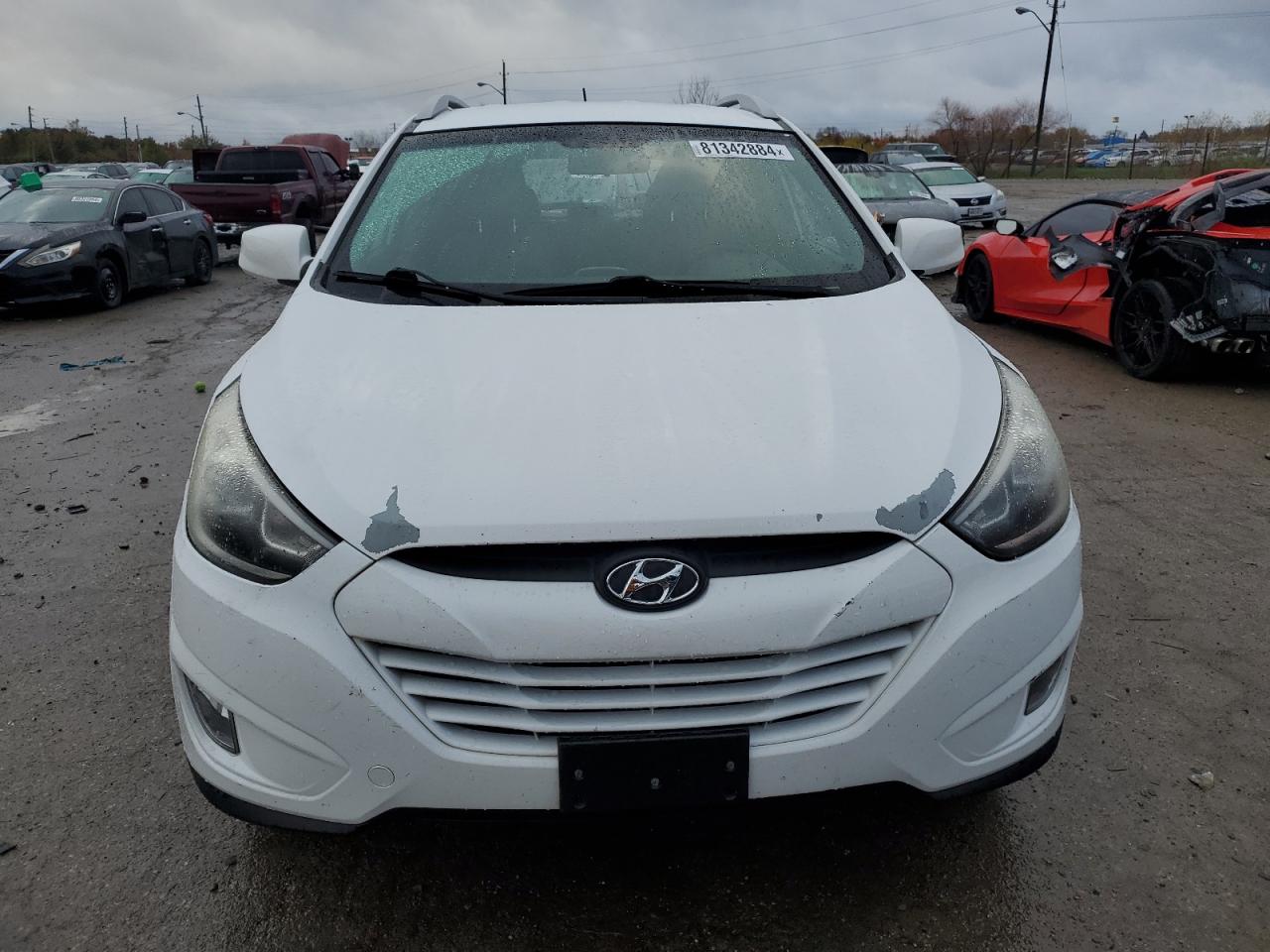 2015 Hyundai Tucson VIN KM8JU3AG1FU996296 Copart auction photo, rear end / front end damage thumbnail 5