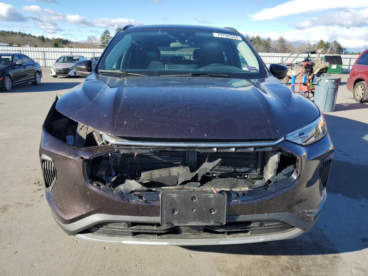 2023 Ford Escape VIN 1FMCU9GN6PUA18427 Copart auction photo, front end damage thumbnail 5