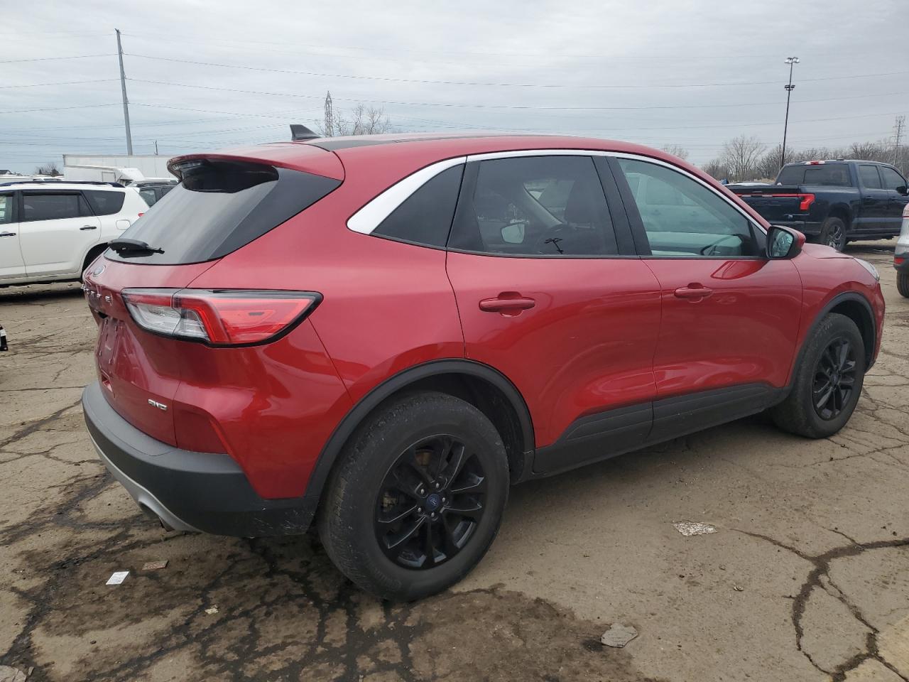 2021 Ford Escape VIN 1FMCU9G6XMUB08670 Copart auction photo, front end damage thumbnail 3