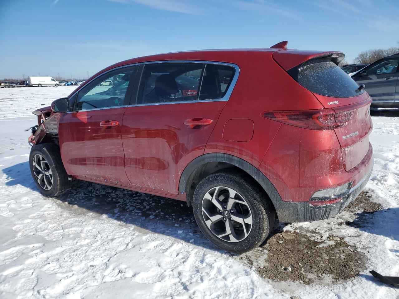 2022 KIA Sportage VIN KNDPMCAC2N7966040 Copart auction photo, front end damage thumbnail 2