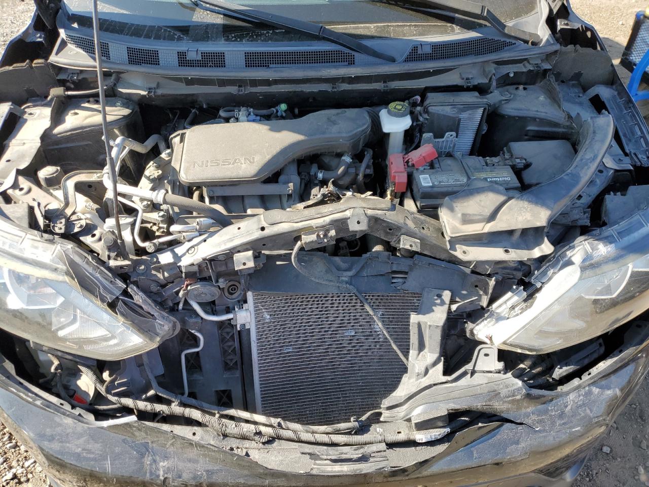 2017 Nissan Rogue VIN JN1BJ1CP7HW011822 Copart auction photo, all over damage thumbnail 14