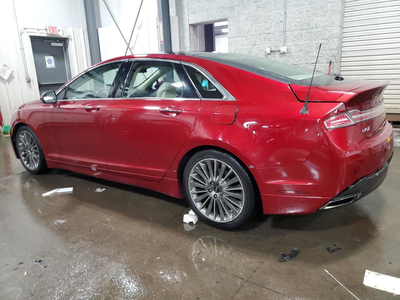 2013 Lincoln MKZ VIN 3LN6L2G96DR828735 Copart auction photo, rear end damage thumbnail 2