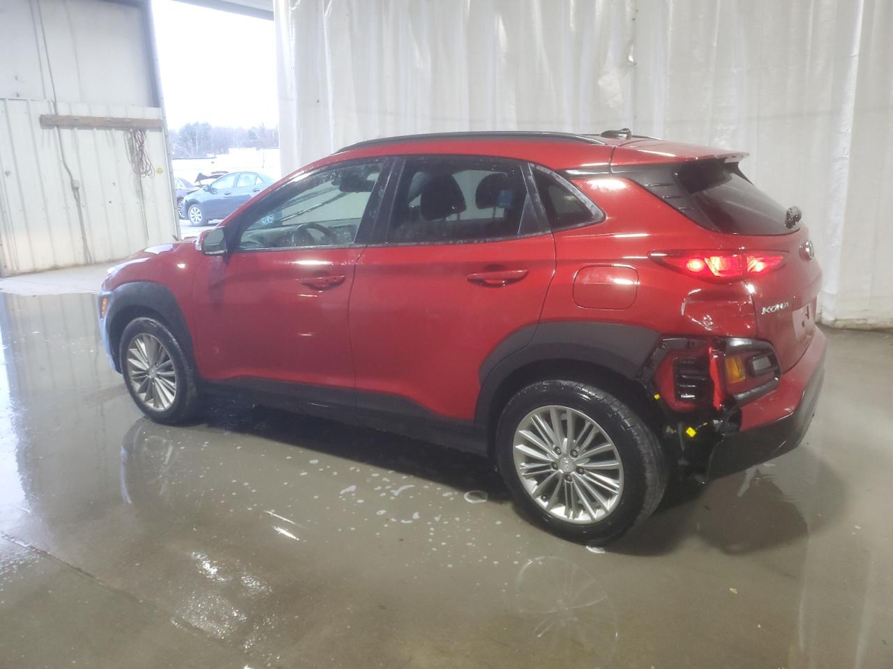 2020 Hyundai Kona VIN KM8K2CAA3LU479521 Copart auction photo, rear end damage thumbnail 2