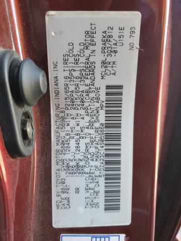 2004 Toyota Sienna VIN 5TDZA23C14S059860 Copart auction photo, all over damage thumbnail 13