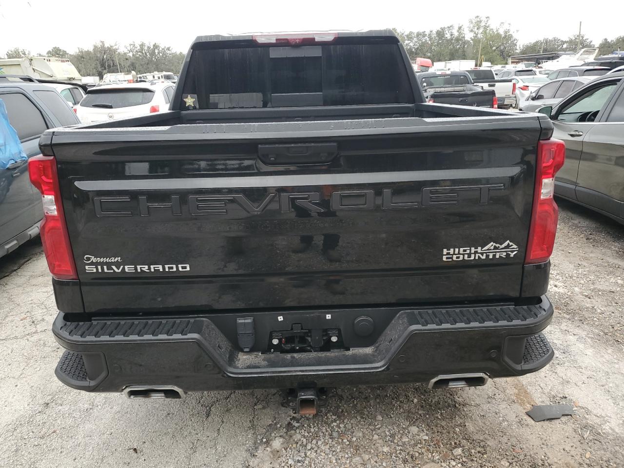2023 Chevrolet Silverado VIN 2GCUDJED3P1140999 Copart auction photo, front end / undercarriage damage thumbnail 6