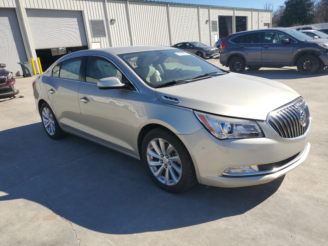 2016 Buick LaCrosse VIN 1G4GA5G35GF188431 Copart auction photo, rear end / side damage thumbnail 4