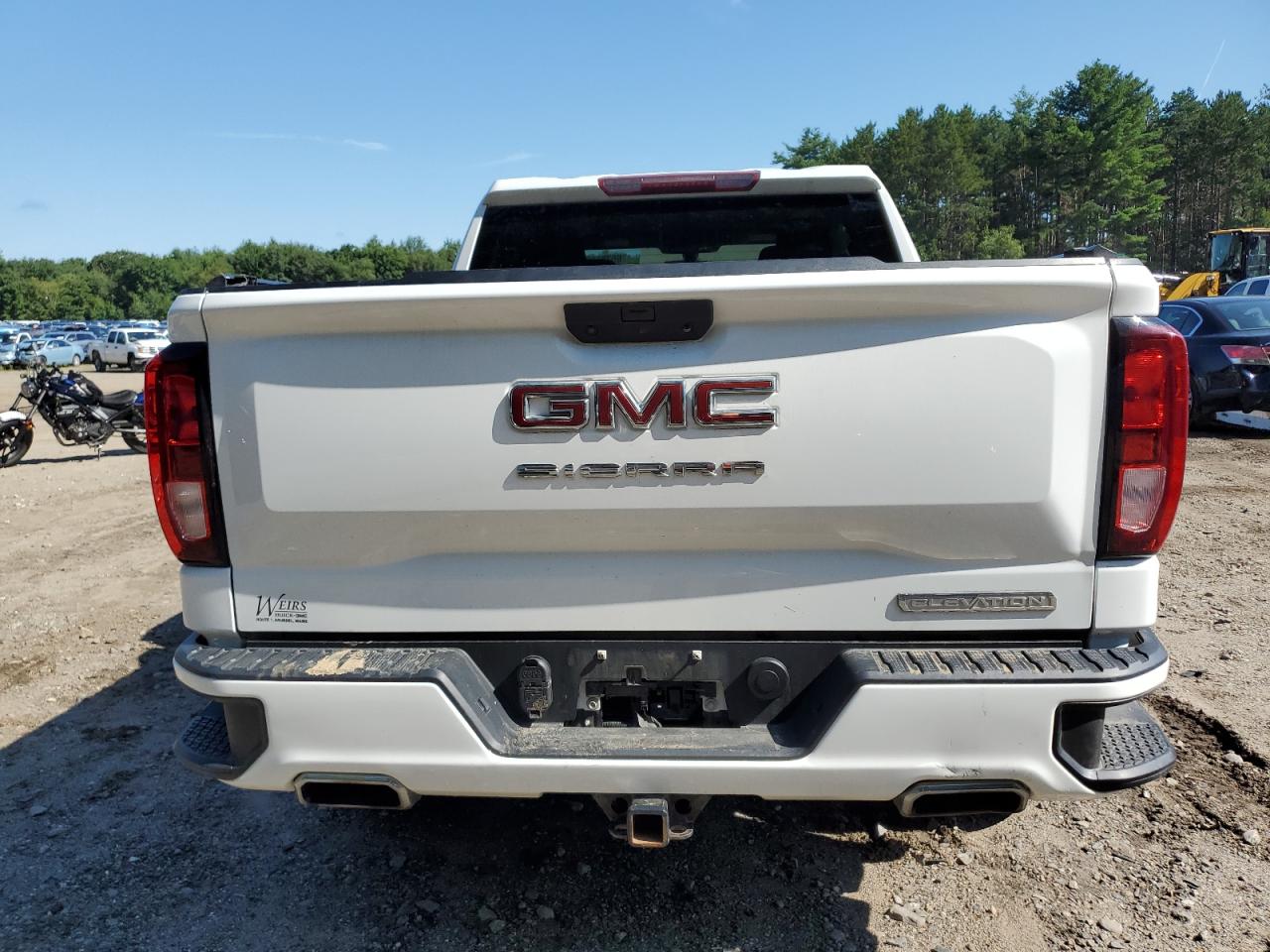 2021 GMC Sierra VIN 3GTU9CED9MG201627 Copart auction photo, side / minor dent/scratches damage thumbnail 6