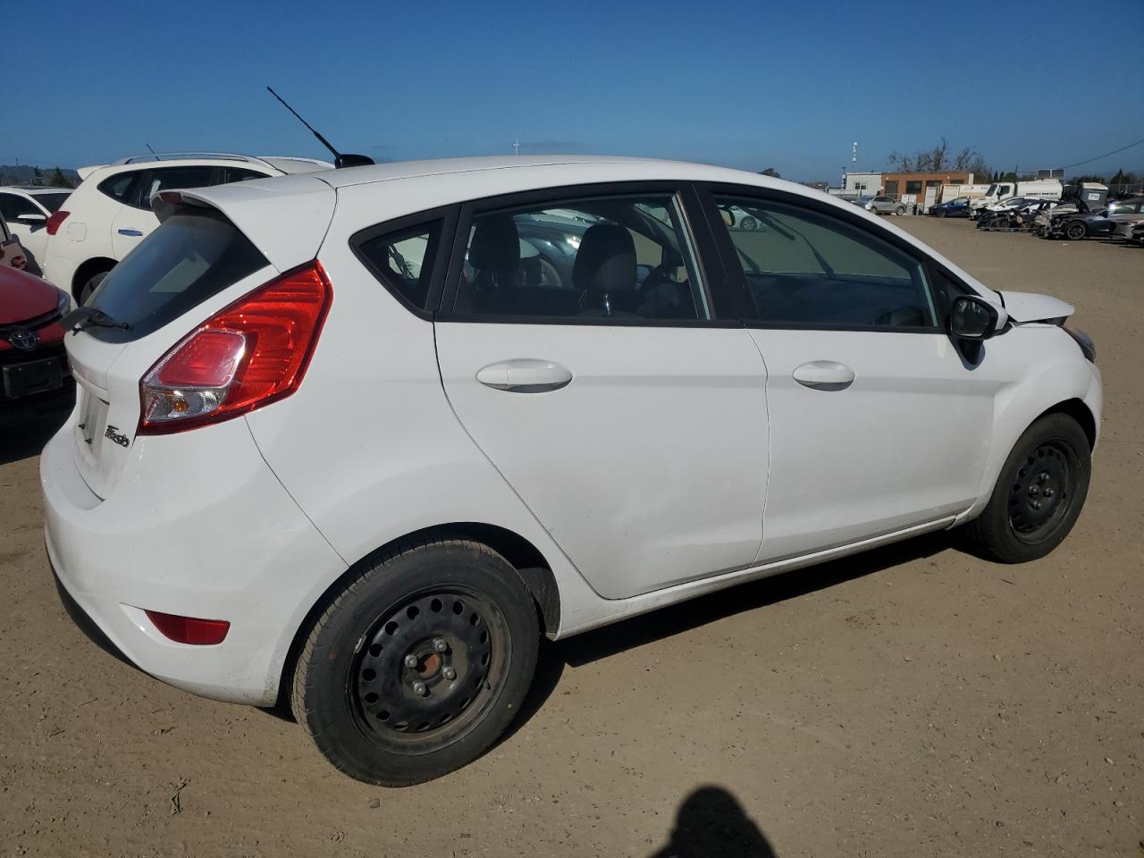 2018 Ford Fiesta VIN 3FADP4TJ1JM135310 Copart auction photo, front end damage thumbnail 3