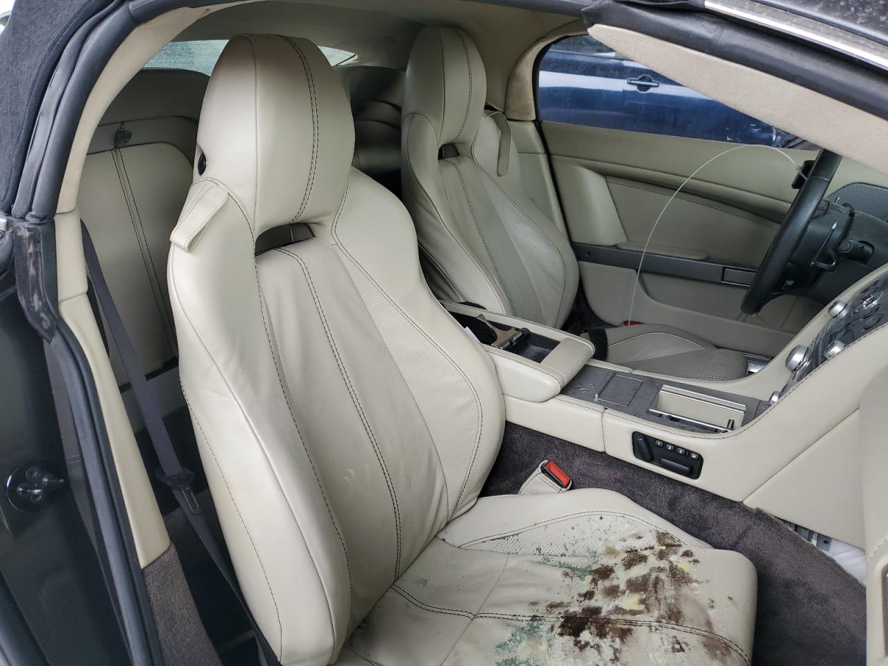 2010 Aston Martin Vantage VIN SCFEFBBCXAGD13755 Copart auction photo, water/flood damage thumbnail 10