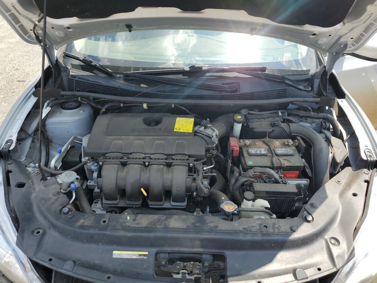 2015 Nissan Sentra VIN 3N1AB7AP3FL691624 Copart auction photo, front end damage thumbnail 11