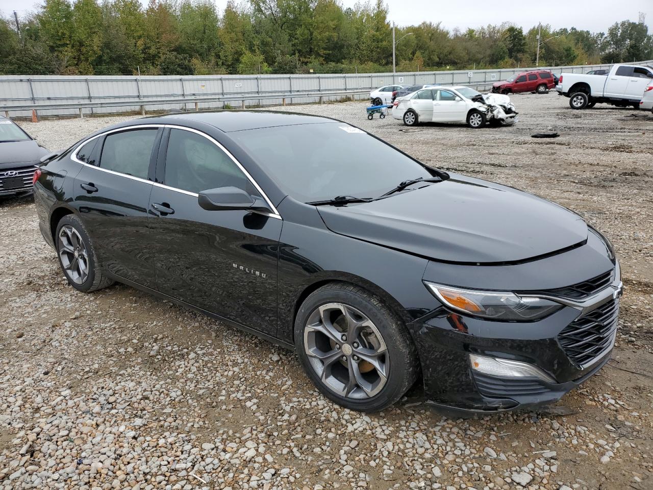 2019 Chevrolet Malibu VIN 1G1ZG5ST4KF202761 Copart auction photo, front end / side damage thumbnail 4