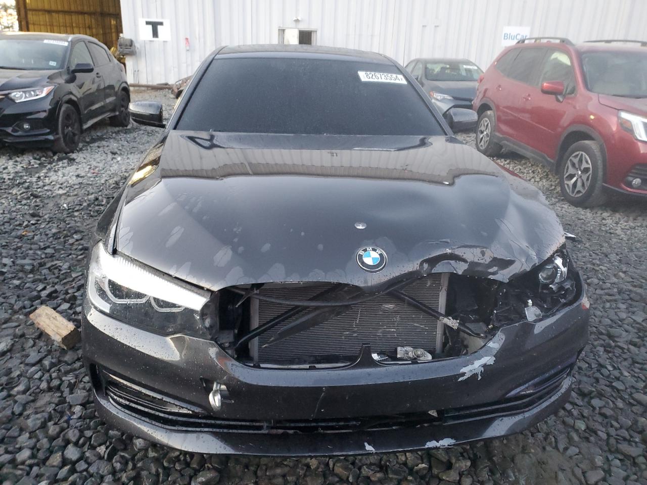 2018 BMW 5er VIN WBAJA7C50JWC75111 Copart auction photo, front end damage thumbnail 5