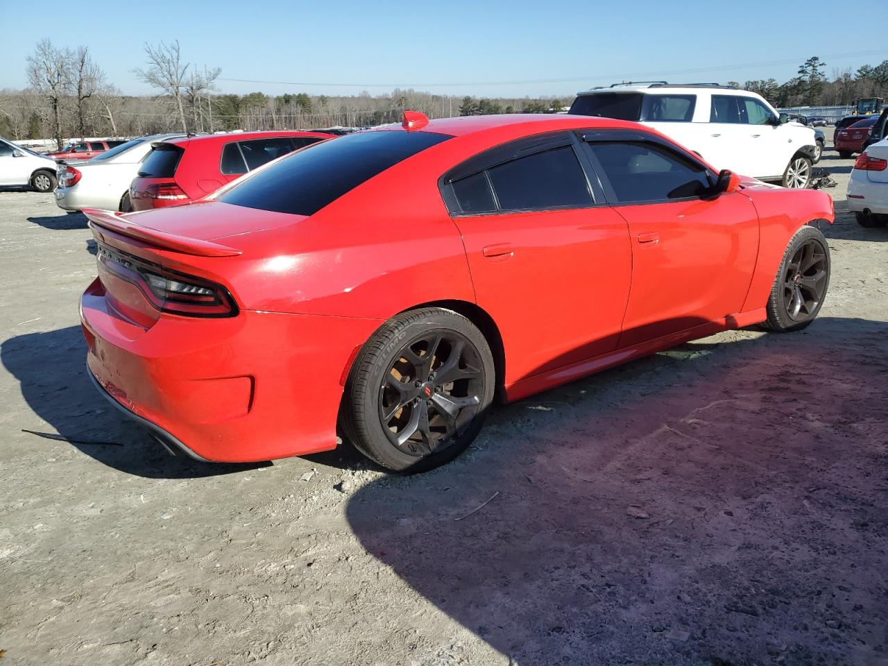 2019 Dodge Charger VIN 2C3CDXCT7KH539170 Copart auction photo, front end damage thumbnail 3