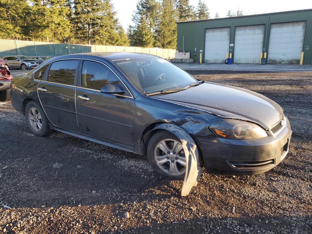 2012 Chevrolet Impala VIN 2G1WF5E35C1301390 Copart auction photo, front end damage thumbnail 4