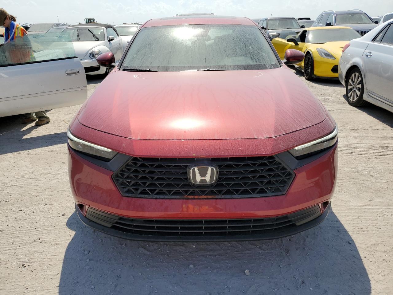 2024 Honda Accord VIN 1HGCY1F36RA082984 Copart auction photo, water/flood damage thumbnail 5
