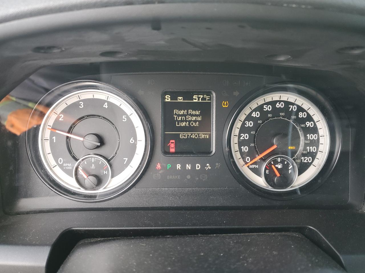 2017 RAM 1500 VIN 1C6RR7KG3HS507076 Copart auction photo, rear end damage thumbnail 9