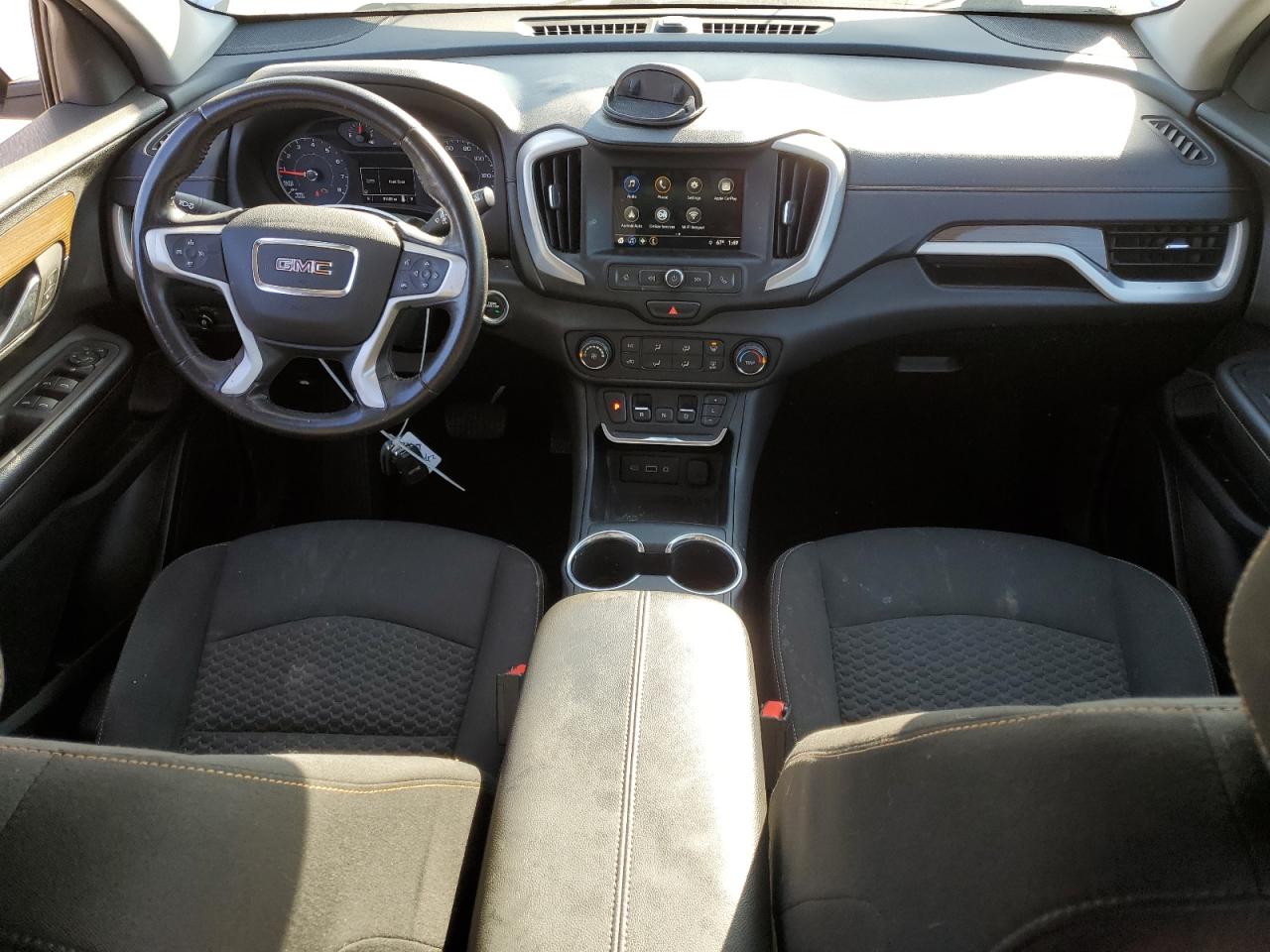 2018 GMC Terrain VIN 3GKALMEV6JL275260 Copart auction photo, front end / side damage thumbnail 8
