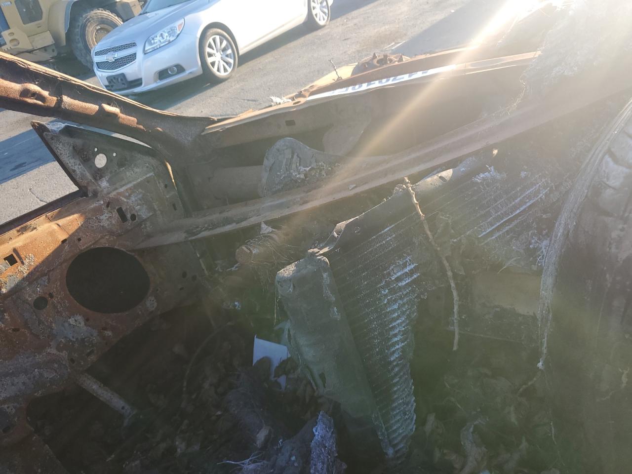 2009 Ford Mustang VIN 1ZVHT82H495116813 Copart auction photo, burn damage thumbnail 9