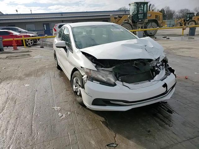 2015 Honda Civic VIN 19XFB2F52FE101463 Copart auction photo, side / front end damage thumbnail 13