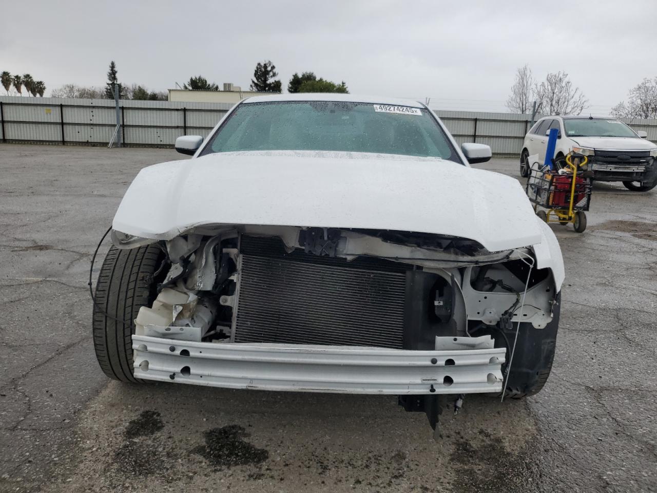 2014 Ford Mustang VIN 1ZVBP8AM5E5201761 Copart auction photo, front end / minor dent/scratches damage thumbnail 5