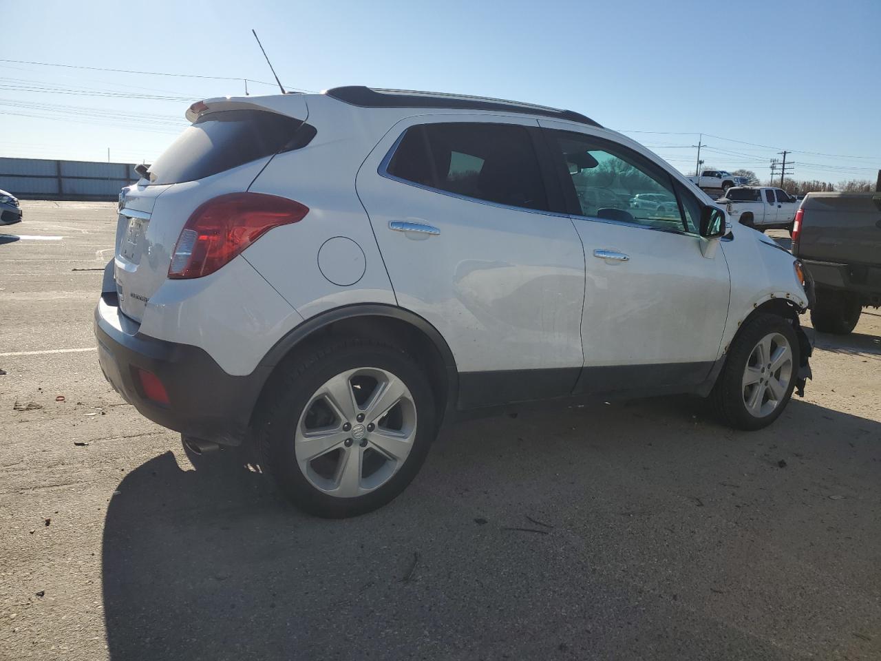 2016 Buick Encore VIN KL4CJESB4GB699857 Copart auction photo, front end damage thumbnail 3