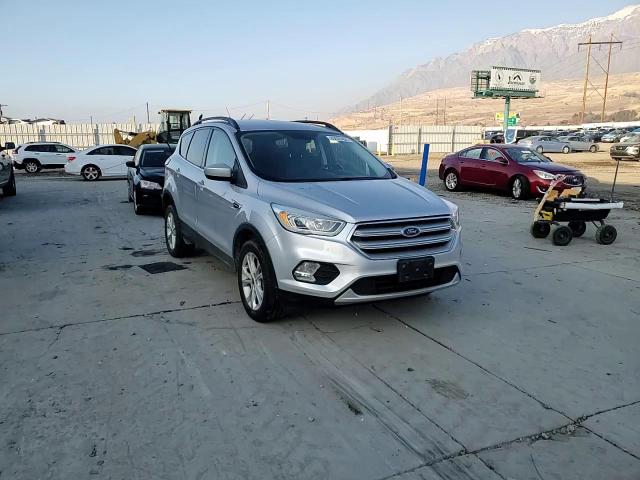2018 Ford Escape VIN 1FMCU9HD7JUD04963 Copart auction photo, side / front end damage thumbnail 11