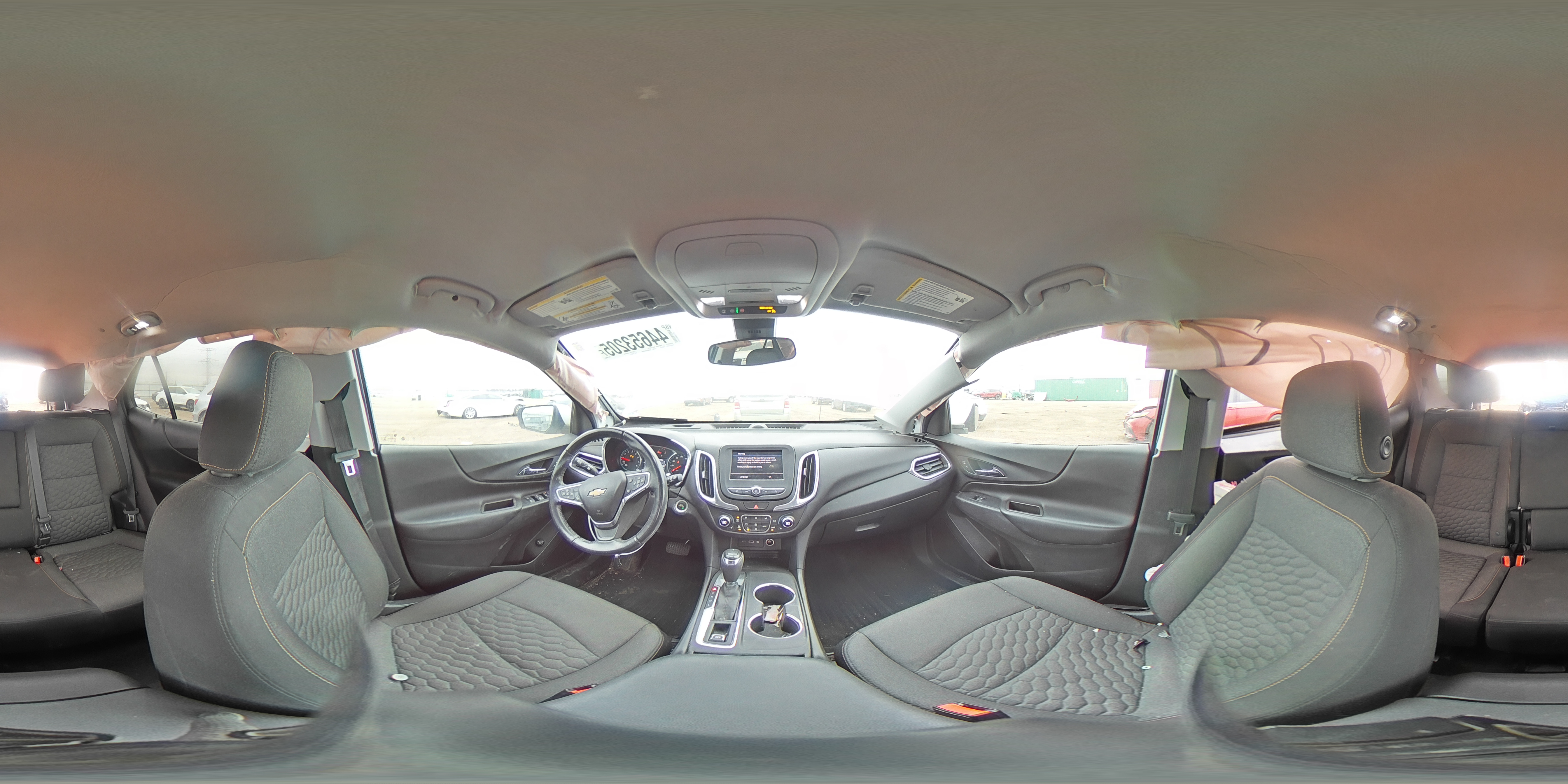 2020 Chevrolet Equinox VIN 3GNAXJEV7LS533672 Copart auction photo, side / rear end damage thumbnail 12