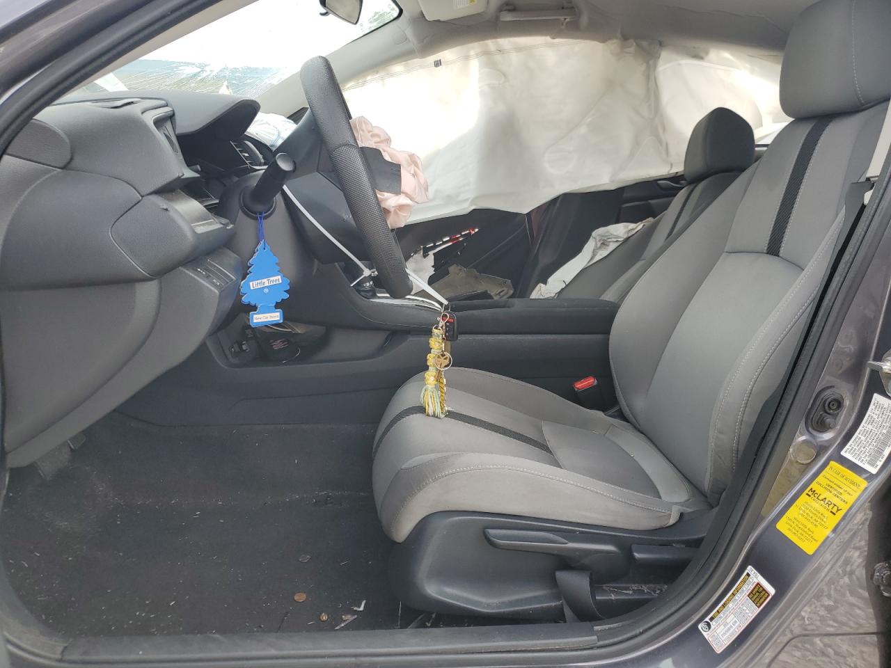 2017 Honda Civic VIN 19XFC2F56HE051103 Copart auction photo, side damage thumbnail 7