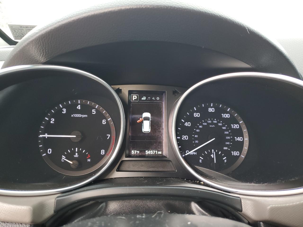 2017 Hyundai Santa Fe VIN 5NMZUDLB0HH005226 Copart auction photo, side damage thumbnail 9